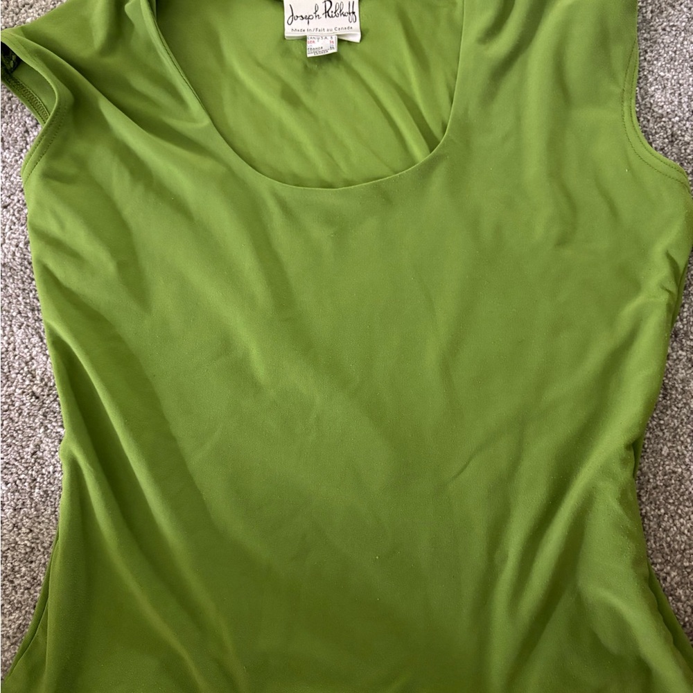 Joseph Ribkoff Lime Green Tank Top